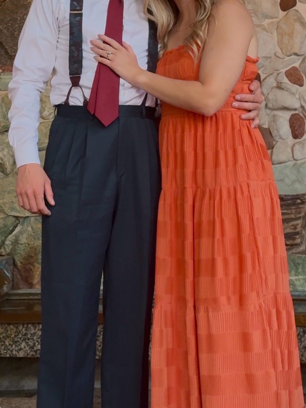 By The River Orange Maxi Dress
